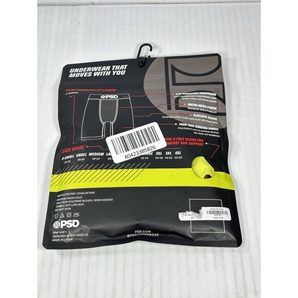 Size Medium - PSD Smiley Face Trip Boxers Underwear Multicolor NEW - Picture 3 of 3